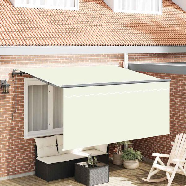vidaXL Toldo Retr&aacute;ctil Crema 300 x 200 cm tela