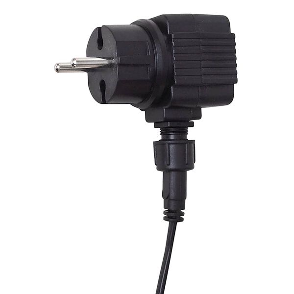 vidaXL Fuente cascada rectangular LED piscina acero inoxidable 30 cm