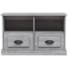 vidaXL Mueble para TV madera contrachapada gris Sonoma 80x35x50 cm