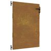 vidaXL Puerta de jard&iacute;n acero corten 85x125 cm