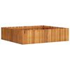 vidaXL Arriate de madera maciza de acacia 100x100x25 cm