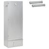 vidaXL Horno Ahumador 3 pcs 44,5 x 29 x 110 cm Acero galvanizado
