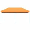 vidaXL Tienda de fiesta plegable Pop-Up naranja 580x292x315 cm