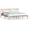 vidaXL Estructura de cama de madera maciza de pino 200x200 cm