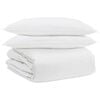 vidaXL Juego de Edred&oacute;n con almohada 3 uds. Pluma de pato