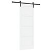 vidaXL Puerta Corredera 78 x 211 cm Madera de ingenier&iacute;a