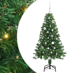 vidaXL &Aacute;rbol de Navidad artificial Verde 150 cm PVC y Acero y Pl&aacute;stico