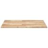vidaXL Tablero de mesa rectangular madera maciza de acacia 100x80x2 cm