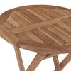 vidaXL Juego de comedor para jard&iacute;n 3 piezas madera maciza de teca