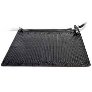 Intex Esterilla calefactora solar PVC negro 1,2x1,2 m