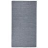 vidaXL Alfombra de exterior de tejido plano azul 80x150 cm