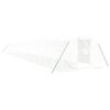 vidaXL Invernadero con estructura de acero blanco 60 m&sup2; 20x3x2 m