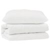 vidaXL Juego de Edred&oacute;n con almohada 2 uds. Microfibra