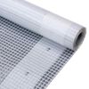 vidaXL Lona impermeable 260 g/m&sup2; 4x4 m blanca