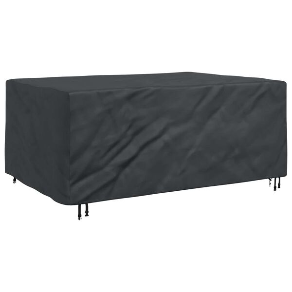 vidaXL Funda para muebles Liso Negro 220 x 150 x 85 cm 210D