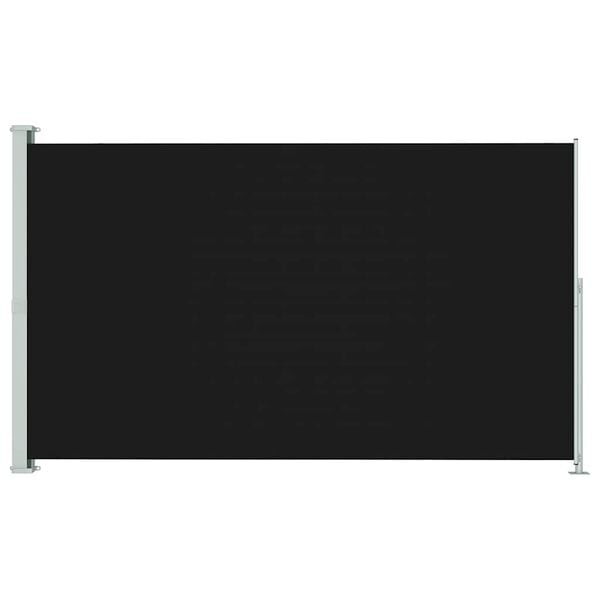 vidaXL Toldo lateral retr&aacute;ctil para patio negro 200x300 cm