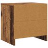 vidaXL Armario de Noche Madera vieja 45 x 34 x 44,5 cm