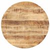 vidaXL Superficie de mesa redonda madera maciza de mango 25-27 mm 50cm