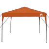 vidaXL Carpa Dosel Manual Naranja 290 x 290 x 251 cm tela