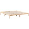 vidaXL Cama extralarga sin colch&oacute;n madera maciza de pino 180x210 cm