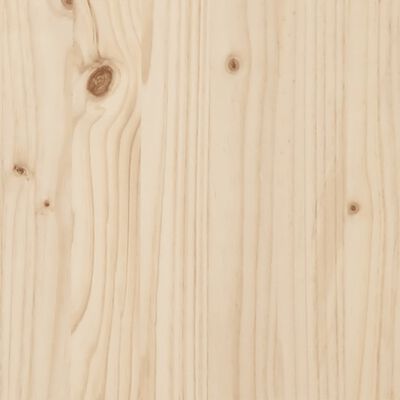 vidaXL Juego de sofás de jardín 9 pzas madera maciza de pino