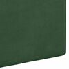 vidaXL Cabecera Colgante Liso Verde Selva 170 x 55 x 5 cm Tela de Pana