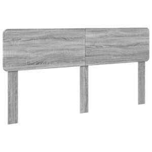 vidaXL Cabecero Gris Sonoma Madera de ingenier&iacute;a