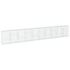 vidaXL Cesta de gaviones con cubierta hierro galvanizado 1000x50x150cm