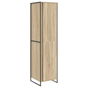 vidaXL Armario 2 pcs Sonoma 50 x 50 x 200 cm Madera contrachapada