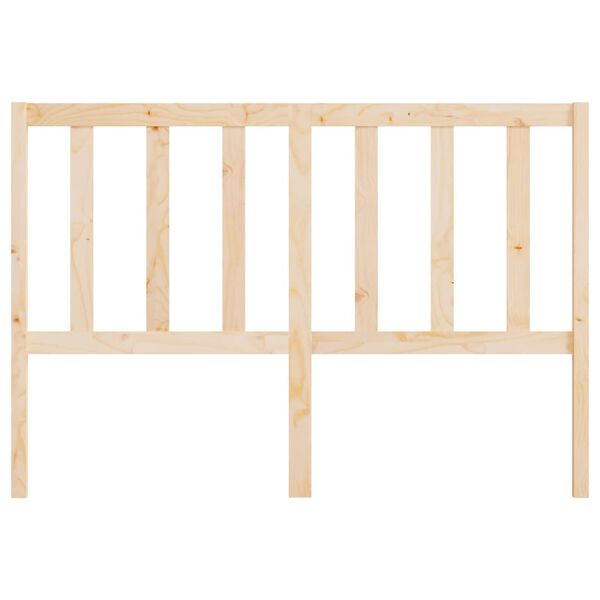 vidaXL Cabecero de cama madera maciza de pino 166x4x100 cm