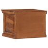vidaXL Zapatero de madera maciza de acacia 60x40x41 cm