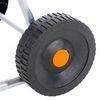 vidaXL Carrete de rollo para manguera de 50 m 1/2" o 35 m 3/4" acero