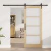 vidaXL Puerta Corredera ORKDAL Natural 86 x 198,5 cm