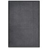 vidaXL Felpudo gris antracita 80x120 cm