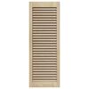 vidaXL Puerta de Armario 2 pcs Natural 140.5 x 2.1 x 49.5 cm