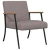 vidaXL sill&oacute;n Taup&eacute; tela