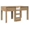 vidaXL Cama Litera para Ni&ntilde;os Roble artisan 80 x 200 cm