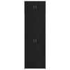 vidaXL Armario de almacenamiento 3 pcs Roble Negro