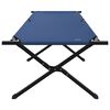 vidaXL Cama de Camping Plegable Azul 210 x 80 x 46 cm Tela Oxford