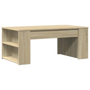 vidaXL Mesa de centro madera de ingenier&iacute;a roble Sonoma 102x55x42 cm