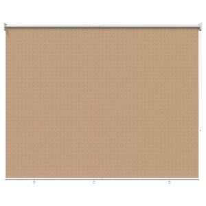 vidaXL Persiana enrollable de exterior 145(ancho)x230(alto)cm beige