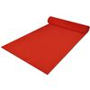 vidaXL Alfombra Rojo 1 x 5 m Poli&eacute;ster