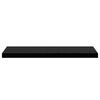 vidaXL Estante flotante de pared MDF negro 80x23,5x3,8 cm