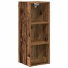 vidaXL Mueble colgante Madera vieja 30 x 29,5 x 80 cm