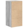 vidaXL Aparador Gris sonoma 38 x 34.5 x 75 cm Madera contrachapada