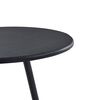 vidaXL Juego de mesa alta y taburetes 3 piezas tela gris oscuro