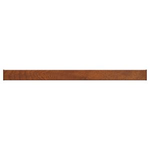 vidaXL Umbral de Ventana Madera Marr&oacute;n 140 x 10 x 4,5 cm PVC