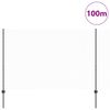 vidaXL Valla con Poste Gris 1,6 x 100 m Acero