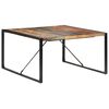 vidaXL Mesa de comedor de madera maciza reciclada 140x140x75 cm