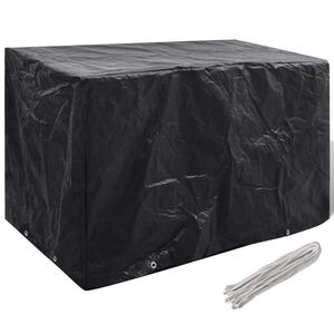 vidaXL Cubierta para muebles de jard&iacute;n 8 ojales 140x70x90 cm